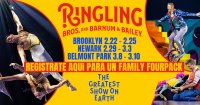 Gana Un Family Four Pack Para Ringling Bros. and Barnum & Bailey