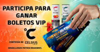 Gana boletos VIP para Mega Bash 2025 cortesia de Celsius